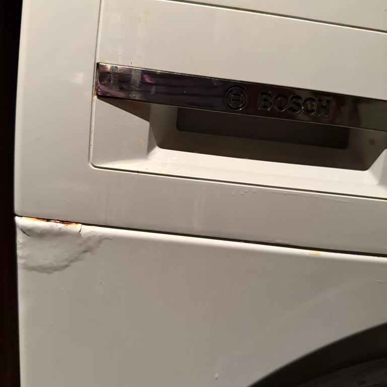 Bosch Çamaşır Makinesinde Garanti Kapsamında Pas Ve Çürük Problemi