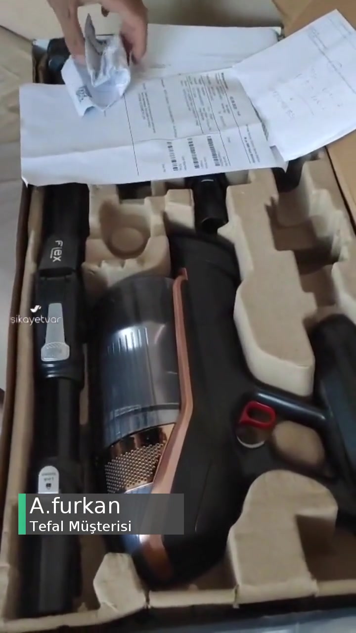 Tefal Dikey Süpürge Sıkıntılı videonun kapak resmi