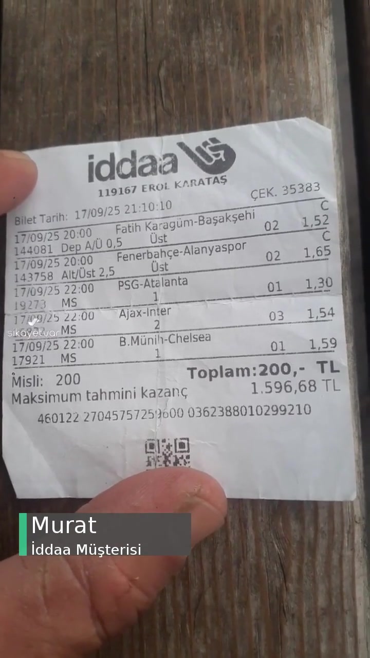 İddaa Kupon Tuttuğu Halde Paramı Alamıyorum! videonun kapak resmi