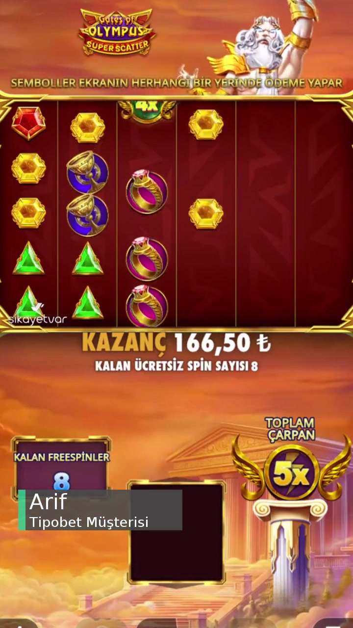 Tipobet 500 TL'lik Bahis FreeSpin'den Girilen Oyunu 10 TL Bahise Çevirdi! videonun kapak resmi