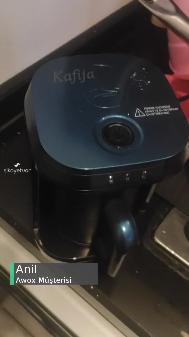 Awox Kahve Makinesi Bozuldu videonun kapak resmi
