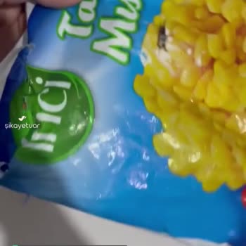 Şok Marketler İnci Mısır İçinden Böcek Çıktı