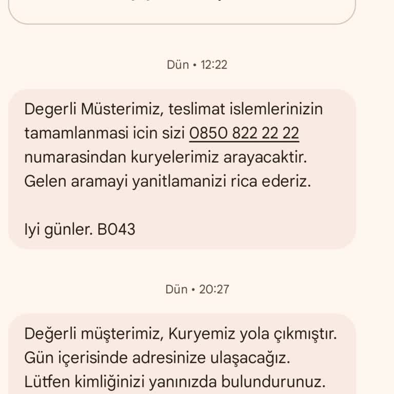 Vodafone'a Geçişte Kurye Sorunu Ve Mağduriyet