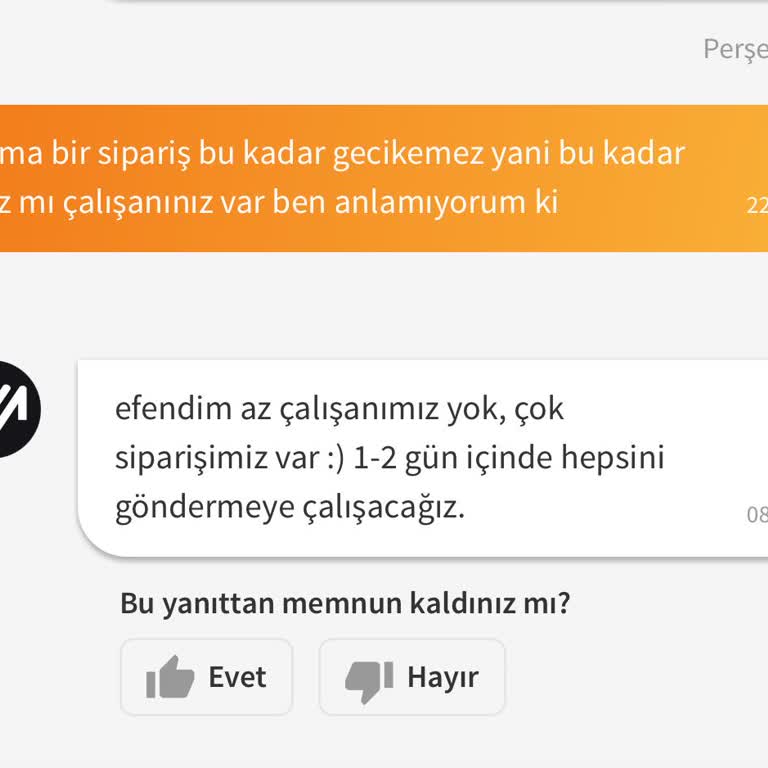 Siparişim Bir Haftadır Kargoya Verilmiyor, Bilgilendirme Yapılmıyor