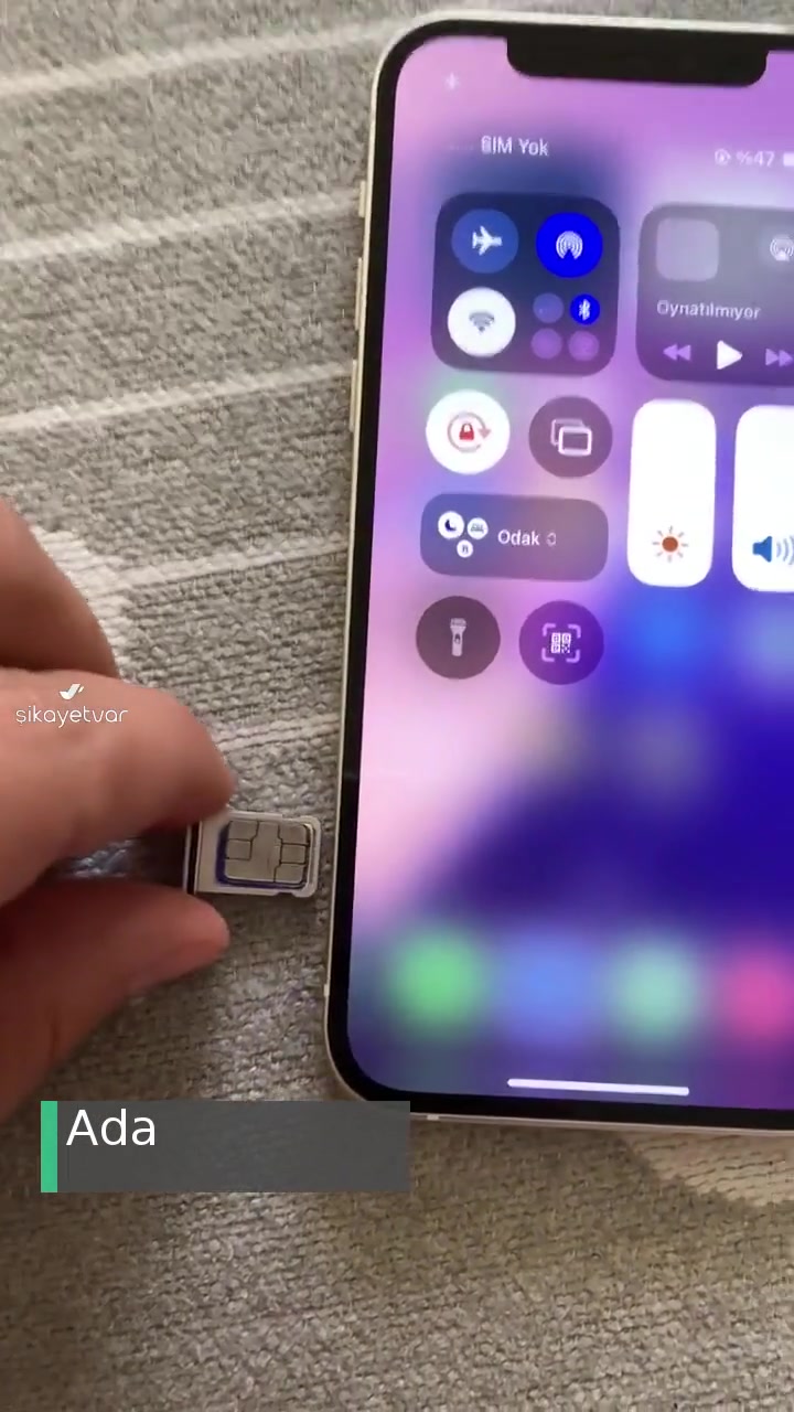 Garantili Cep Takas Sistemi iPhone'un Sim Kart Görmemesi videonun kapak resmi