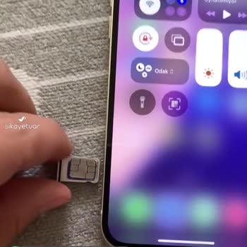 Garantili Cep Takas Sistemi iPhone'un Sim Kart Görmemesi