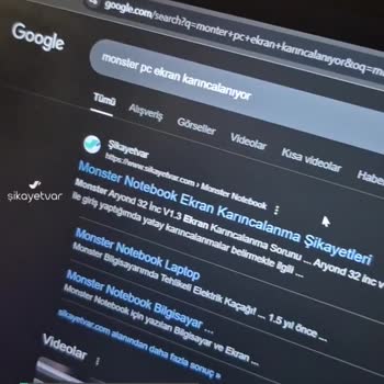 Monster PC Ekran Paneli Sorunu