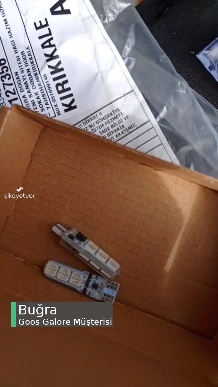 Goos Galore Hatalı Ürün Geldi videonun kapak resmi