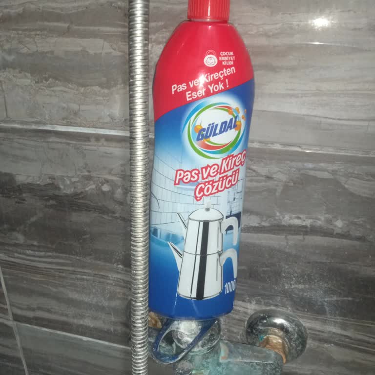 Kireç Sökücü Musluklarımı Mahvetti, Renkleri Değişti!