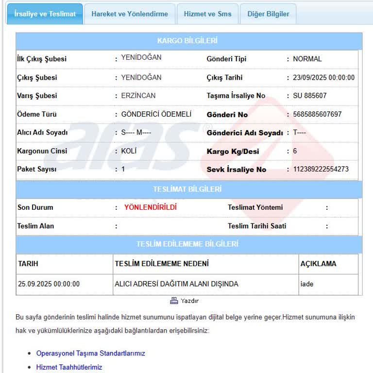 Altı Gündür Teslim Edilmeyen Kargo Ve Çelişkili Açıklamalar Kafa Karıştırıyor