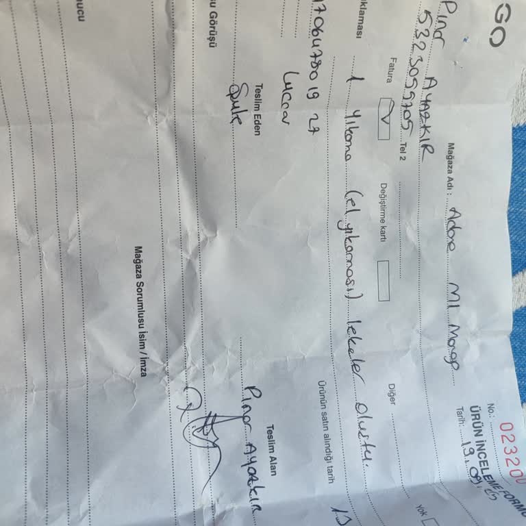 Mango'dan Aldığım Kazağın Leke Sorunu Ve İlgisiz Mağaza Yaklaşımı