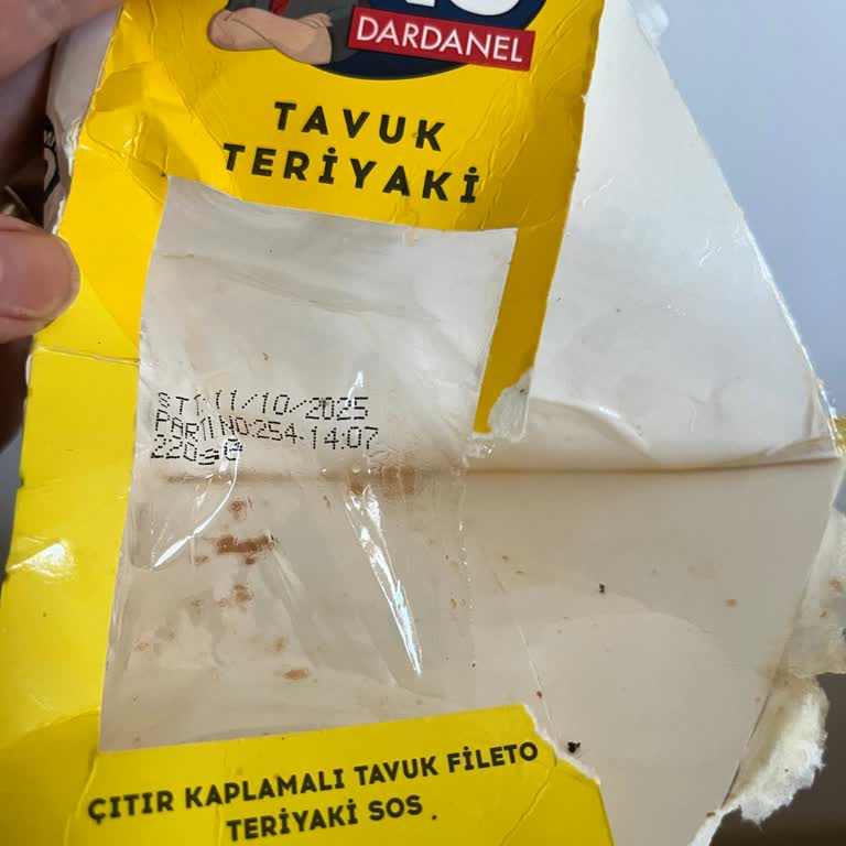 Tavuklu Tost Diş Kaplamamı Kırdı Dardanelden Dönüş Alamadım