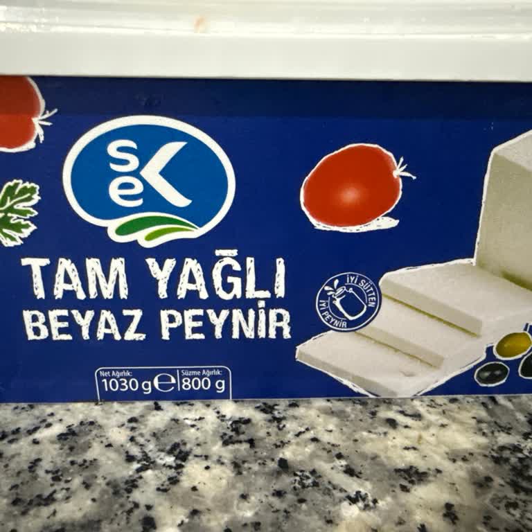 Sek Tam Yağlı Peynirde Lezzet Ve Yağ Eksikliği Şoku