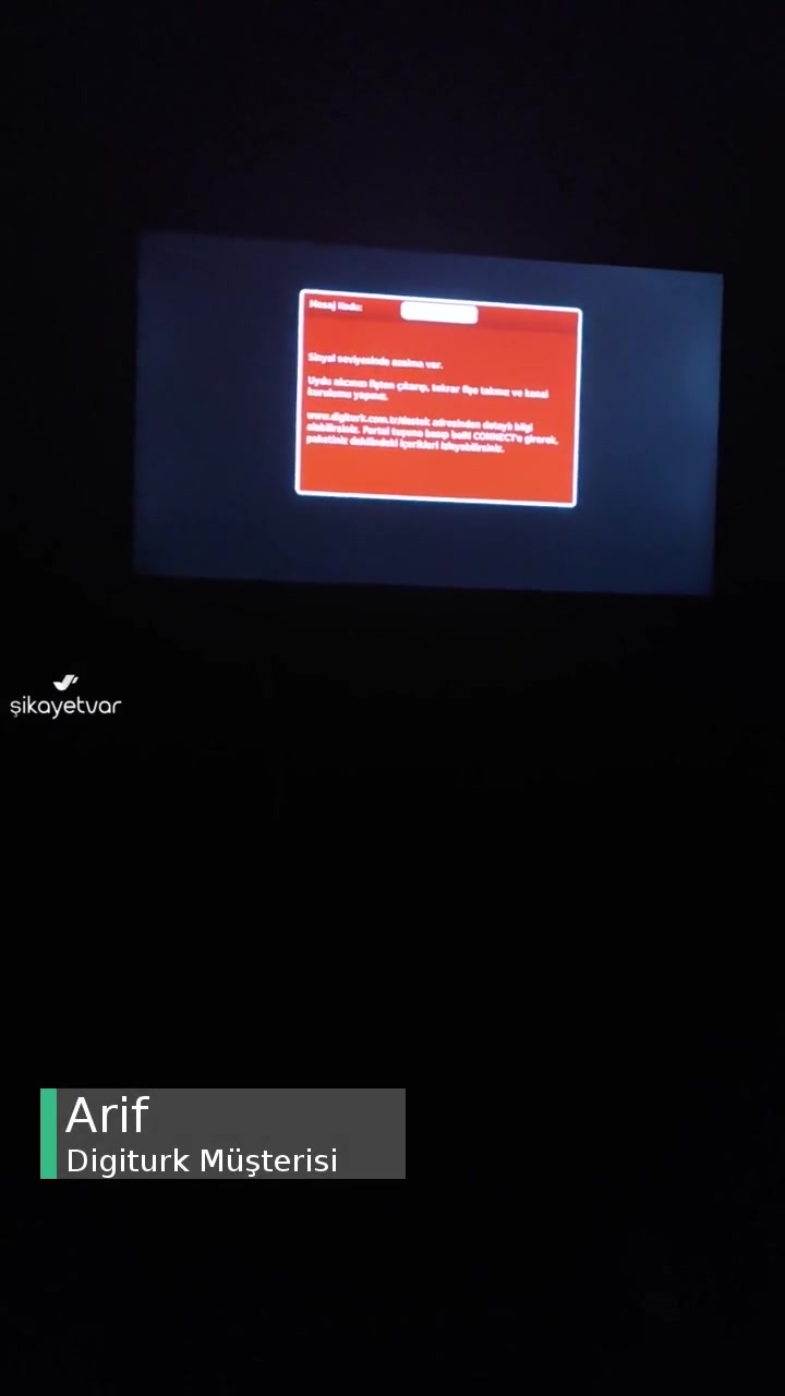 Digiturk Yayın Problemi videonun kapak resmi