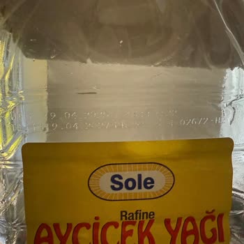 Sole Ayçiçek Yağında Köpürme Ve Taşma Sorunu, Ücret İadesi Talebi