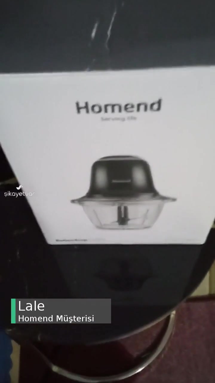 Homend Ürünün Arkasında Değil videonun kapak resmi