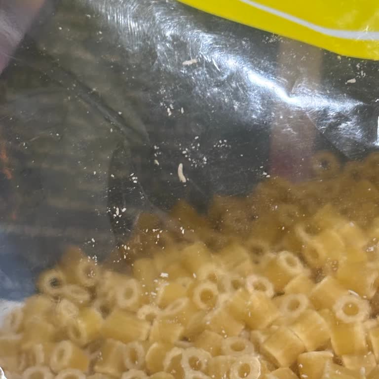 Makarna Paketinde Kurt Şoku