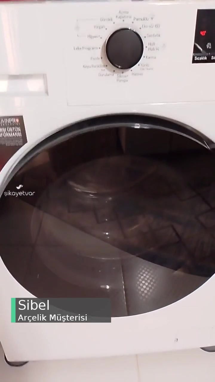 Arçelik Çamaşır Makinesi 10120 M Aşırı Sesli Çalışıyor videonun kapak resmi