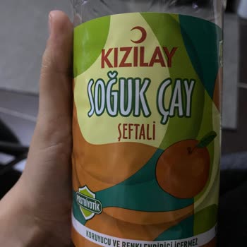 Kızılay İçecek Şeftali Soğuk Çayda Tortu Ve Boğazda Yanma, Çocuklarım Etkilendi!