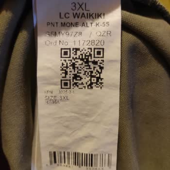 LCW Classics'ten Aldığım Eşofman Altı Kısa Sürede Parçalandı, Değişim Talebim Reddedildi