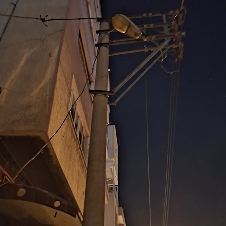 Sokak Lambası Arızası Güvenlik Endişesi Yaratıyor: Acil Çözüm Bekliyoruz