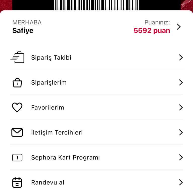 Sebepsiz Silinen Sephora Puanlarımın Geri Yüklenmesini Talep Ediyorum
