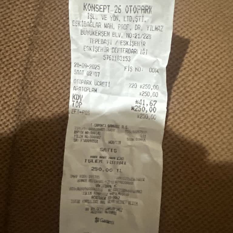 Sinema Sonrası Otoparkta Haksız Ücret Şoku