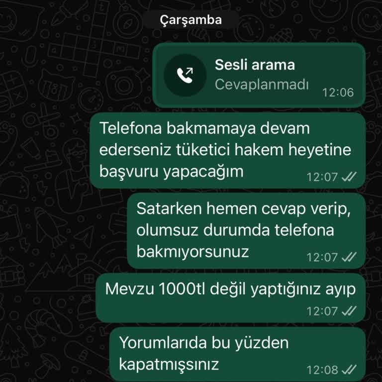 Yanlış Beden Gönderimi Ve İletişimsizlik Nedeniyle Mağduriyetimin Giderilmesini Talep Ediyorum