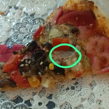 Yemeksepeti Pizzadan Çıkan Plastik Parça Nedeniyle Yaşadığım Mağduriyet!