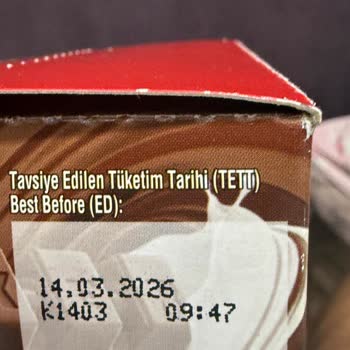 Aldığım Çikolatanın Ambalajında Küf Çıktı, Değişim Talep Ediyorum