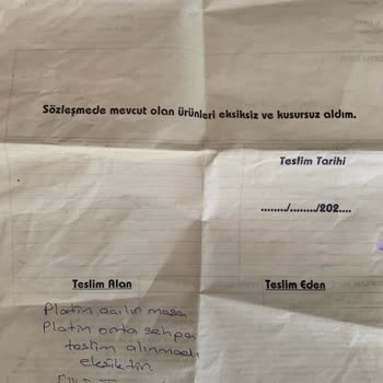 125 Gündür Teslim Edilmeyen Orta Sehpa Ve Sonuçsuz Müşteri Hizmetleri