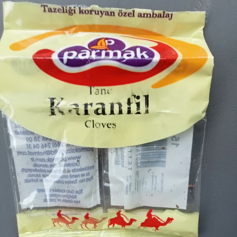 Parmak Karanfil Tadı Acıydı!