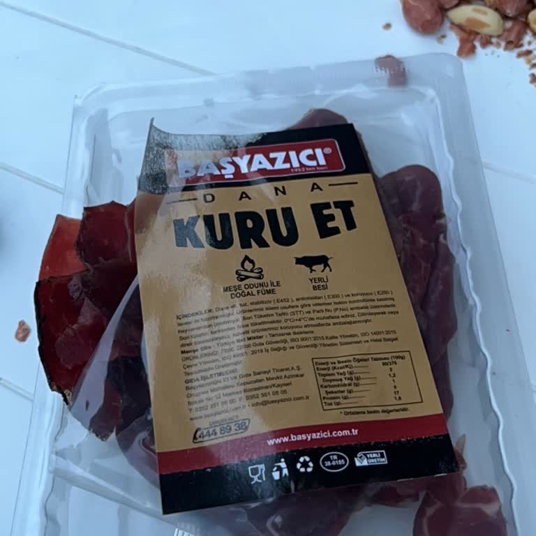 Satın Alınan Kuru Etin Kötü Tadı Ve Beklenmeyen Kalite Sorunu