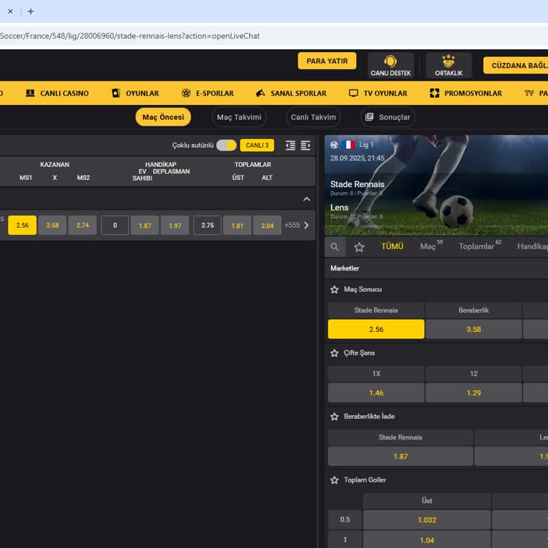 Yatırım Sonrası Bahis Limitlerim Aniden Kısıtlandı Canlı Destek Çözüm Sunmadı