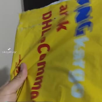DHL Ecommerce Türkiye Yırtık Kargo Zarar Görmüş Ürün