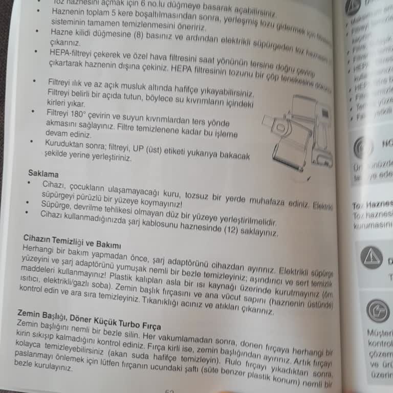 Garanti Kapsamındaki Süpürgenin Parça Arızasında Yüksek Ücret Talebi