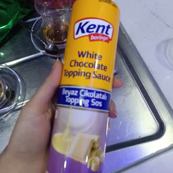 Beyaz Çikolata Sosu Şeffaf Çıktı, Güvenim Sarsıldı
