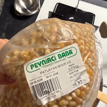 Aldığım Patlamış Mısırın İçinden Kurt Çıktı Hijyen Konusunda Endişeliyim