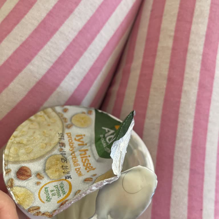 Kapalı Ambalajlı Activia Probiyotik Üründe Yabancı Cisim Çıkması