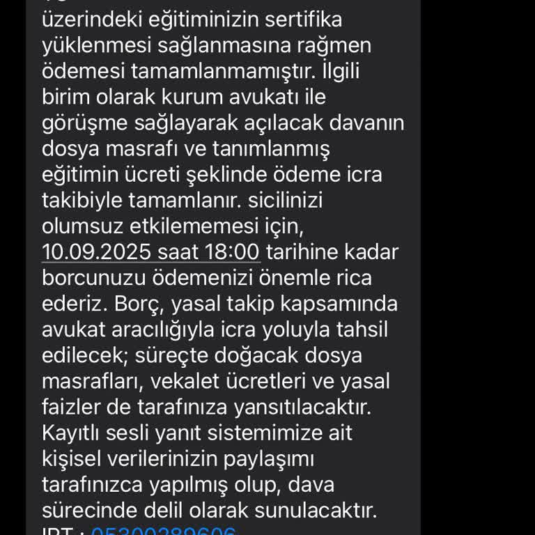 Sahte Acil Yardım Paneliyle Tehdit Ve Psikolojik Baskı
