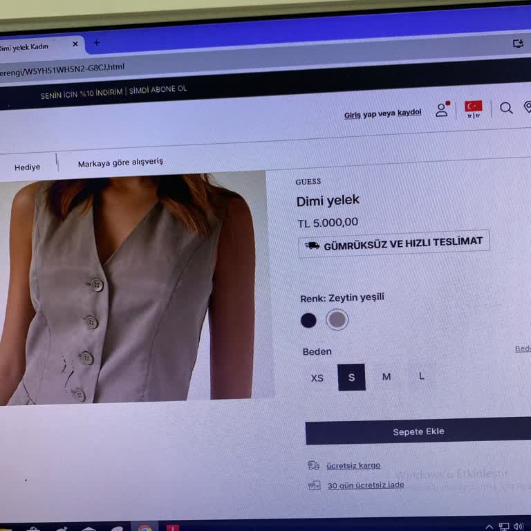 Guess Yanlış Beden Satışı Ve Çözüm Sunulmaması