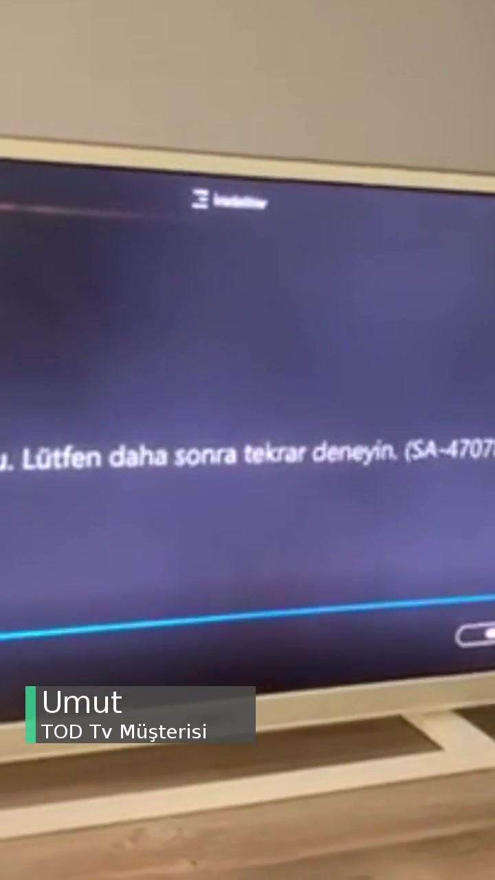 Tod TV Bir Hata Oluştu Hatası videonun kapak resmi