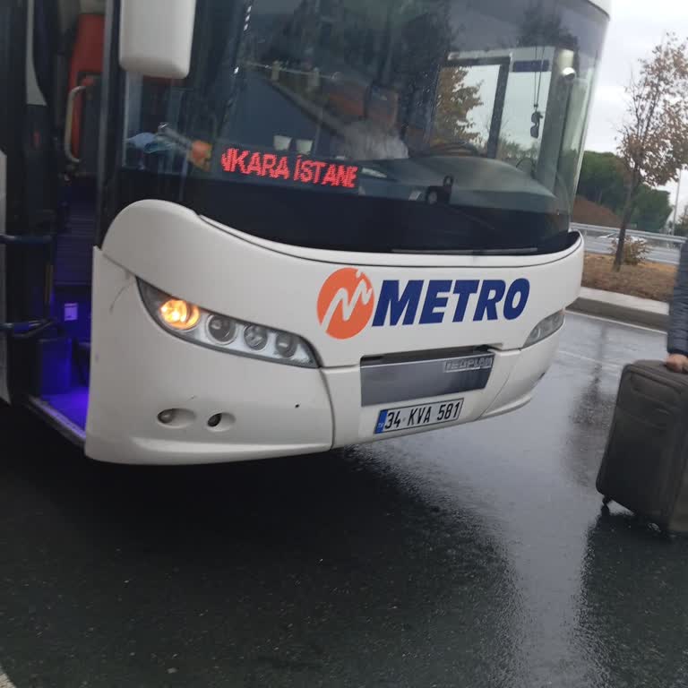 Metro Turizm'de Geç Kalkan Otobüs Ve Güvenlik İhlali