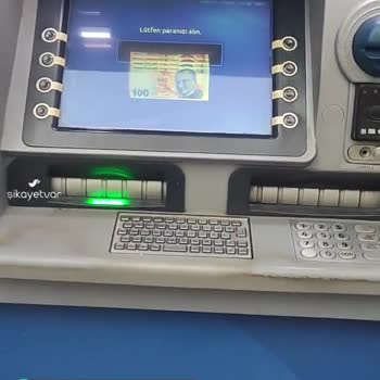 Yapı Kredi Bankası Para Hesabımdan Çekildi Fakat ATM Paramı Vermedi!
