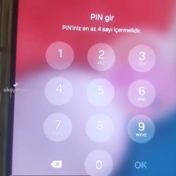 Samsung A13 Kendi Kendine Şifre Koydu