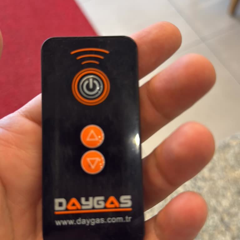Daygas Elektrikli Soba Kumandası Çalışmıyor, Yedek Kumanda Temin Edilemiyor