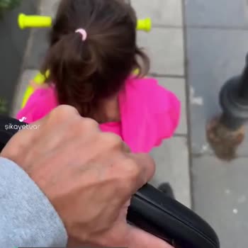 Globber Bisiklet Ebeveyn Kolu Sürüş Sorunu