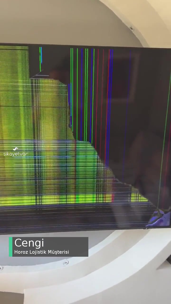 Horoz Lojistik Sağlam TV Verdim Kırık Şekilde Teslim Ettiler videonun kapak resmi