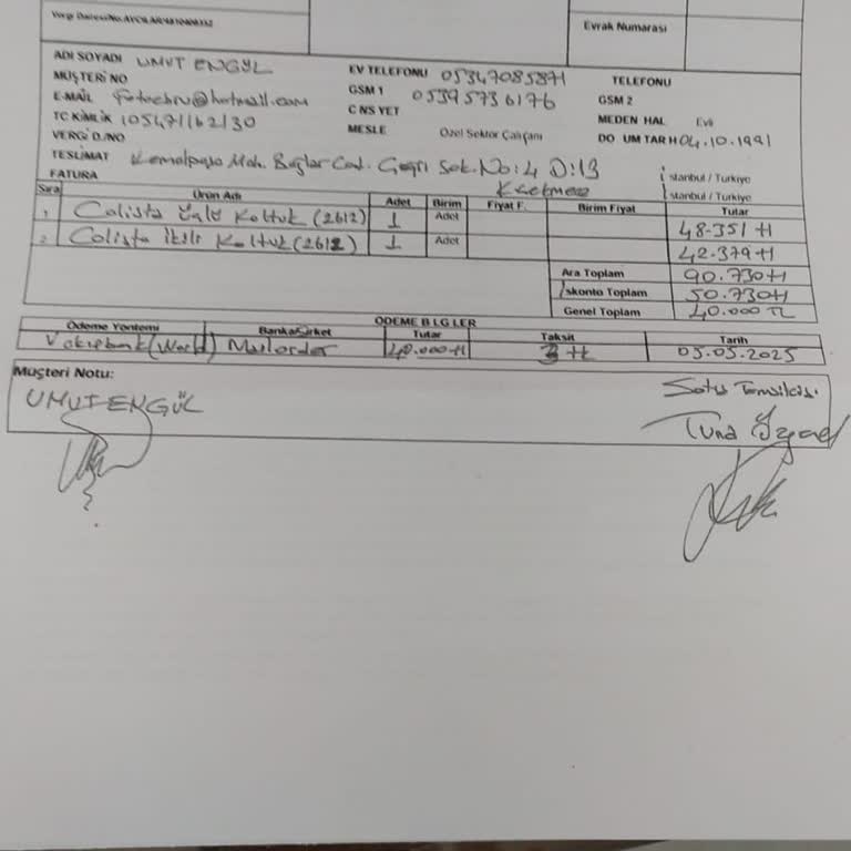 Koltuk Takımındaki Üretim Hatası İçin Çözüm Bekliyorum