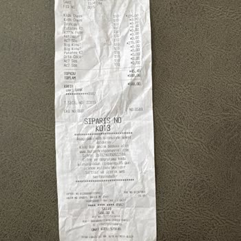 Burger King Siparişimde Hijyen Sorunu Ve Ücret İadesi Talebi